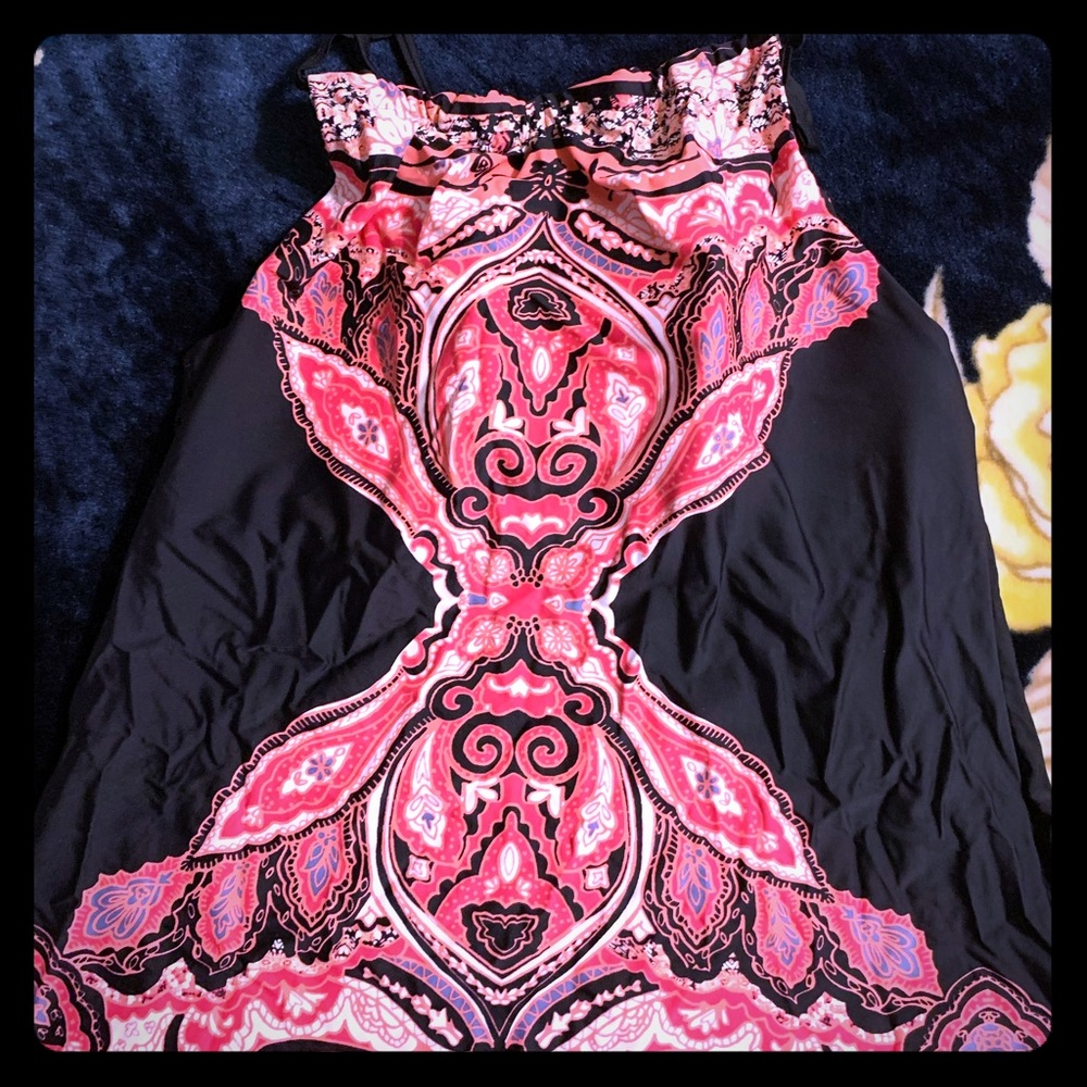 Lane Bryant Cacique Tankini Top Size 18 Pink